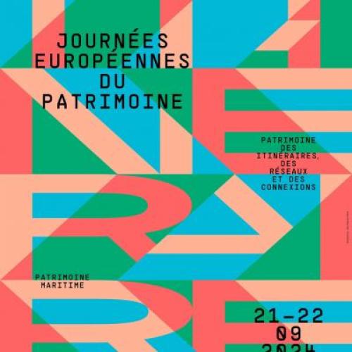 Affiche 2024 journées du patrimoine