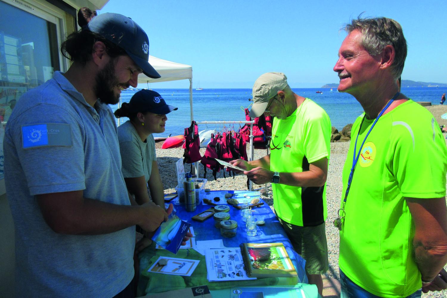 Les éco-guides du Parc national de Port-Cros