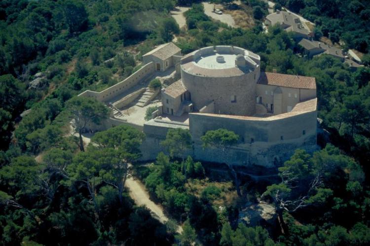 Fort Sainte-Agathe - Vue aérienne