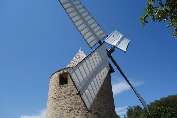 Le Moulin du bonheur à Porquerolles - Le Moulin du bonheur à Porquerolles