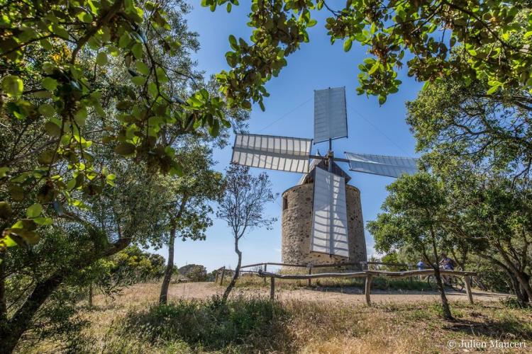 Le Moulin du bonheur à Porquerolles - Le Moulin du bonheur à Porquerolles